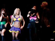 a blurry picture of a group of people dancing with the words rbd.gif at the top