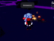 a screenshot of a game that says nooooo era bromis