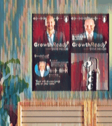 a growth ready poster with steve mellor on it