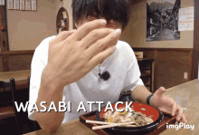 rion rion ishida wasabi wasabi attack spicy