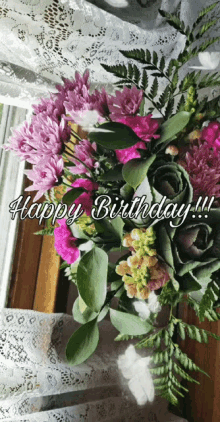 Happy Birthday Pretty GIF - Happy Birthday Pretty Flowers GIFs