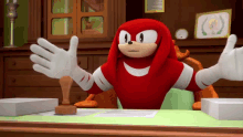 Knuckles Sonic The Hedge Hog GIF - Knuckles Sonic The Hedge Hog Congrats GIFs