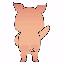 animal pig piggy cute dance