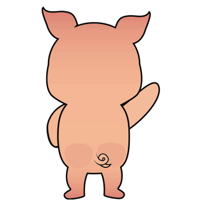 Animal Pig Sticker - Animal Pig Piggy Stickers