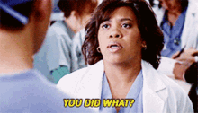Greys Anatomy Miranda Bailey GIF - Greys Anatomy Miranda Bailey You Did What GIFs