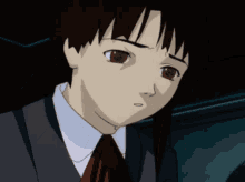 Serial Experiments Lain Stressed GIF - Serial Experiments Lain Stressed Headache GIFs