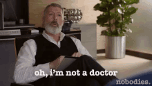 Not A Doctor GIF - Oh Im Not A Doctor Oops GIFs