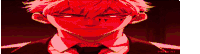 a pixel art of a man in a suit and tie with a red face