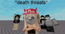 Death Threats Meme Roblox GIF - Death Threats Meme Death Threats Roblox GIFs