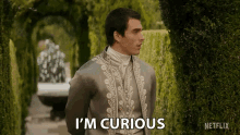 Im Curious What Are You Doing Young King George GIF