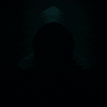 a bcs anonymous poster with a hooded man