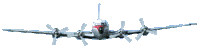 an airplane is flying in the sky with a white background