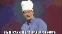 Hey, If I Can Keep A Souffle Up For Hours GIF - Ryan Stiles Whose Line Is It Anyway Punny GIFs