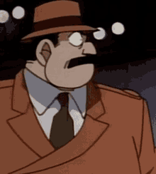 Detective Conan Juzo Megure GIF - Detective Conan Juzo Megure Joseph Meguire GIFs