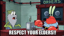 Spongebob Respect Your Elders GIF