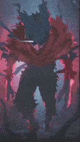 a drawing of a person with the words " wallpaper cybust " on the bottom
