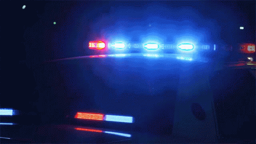 Police Lights Dark GIF - Dark Bright - & GIFs
