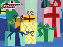 Perfectly Placing Presents Bubbles GIF - Perfectly Placing Presents Bubbles Powerpuff Girls GIFs