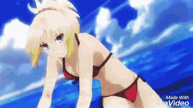 Fate Grand Order Fgo GIF Fate Grand Order FGO Summer Mordred Discover Share GIFs