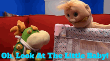 Sml Bowser Junior GIF - Sml Bowser Junior Oh Look At The Little Baby GIFs