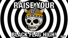 black flag pirates bfp raise hand