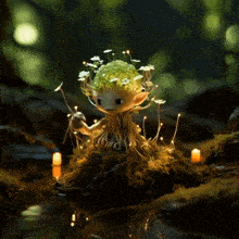 a picture of a fairy with the words side eye written on it
