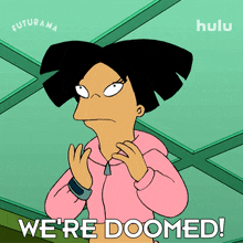 we%27re doomed amy wong kroker futurama we%27re defeated we%27re finished