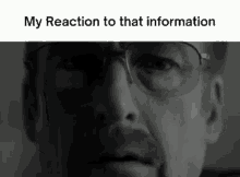 Saul Reaction Gene Reaction GIF - Saul Reaction Gene Reaction My Reaction To That Information GIFs