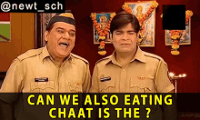 Can We Also Eating Chaat Is The Kya Hum Chaat Kha Sakte Hai GIF - Can We Also Eating Chaat Is The Kya Hum Chaat Kha Sakte Hai Gopi Bhalla GIFs