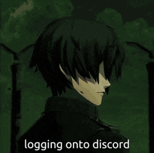 Logging Onto Discord Makoto Aigis GIF - Logging Onto Discord Makoto Aigis Persona 3 GIFs