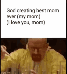 god creating the best mom