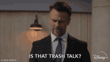 Is That Trash Talk Josh Duhamel GIF - Is That Trash Talk Josh Duhamel The Mighty Ducks Game Changers GIFs