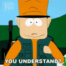 You Understand Jimbo Kern GIF - You Understand Jimbo Kern South Park GIFs