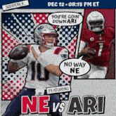 Arizona Cardinals Vs. New England Patriots Pre Game GIF - Nfl National Football League Football League GIFs