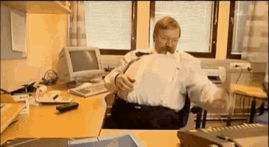 Often spoken Believer Artificial Office Rage GIF - Office Rage Typewriter - Discover & Share GIFs