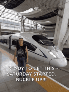 Saturday Ready To Get This Started GIF - Saturday Ready To Get This Started Buckle Up GIFs