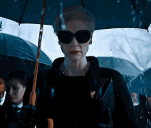 Umbrella Rain GIF - Umbrella Rain Larissa Weems GIFs