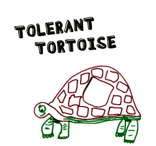 Tolerant Tortoise Veefriends Sticker - Tolerant Tortoise Veefriends Patient Stickers