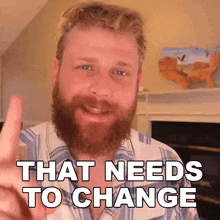 That Needs To Change Grady Smith GIF - That Needs To Change Grady Smith It Has To Change GIFs