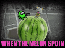 Watermelon Among Us GIF - Watermelon Among Us Animal Crossing GIFs