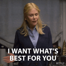 I Want What'S Best For You Nicole Kidman GIF