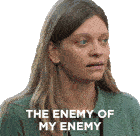 The Enemy Of My Enemy Is A Friend Of Mine Rhian Gallagher Sticker - The Enemy Of My Enemy Is A Friend Of Mine Rhian Gallagher Moonshine Stickers