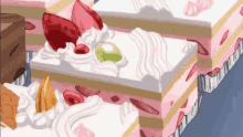 Cake Anime GIF - Cake Anime Dessert GIFs