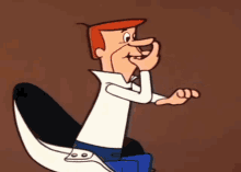 george jetson clapping hands man claps whistling hooting and hollering