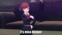 Mika Mika Monday GIF - Mika Mika Monday Runa GIFs