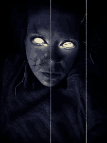 creepy eyes halloween scary digital art