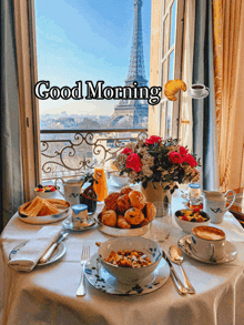 Good Morning Paris GIF