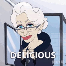Delicious Rita St Swithens GIF - Delicious Rita St Swithens Big Mouth GIFs