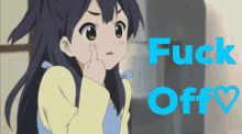 Anko Kitashirakawa Fuck Off GIF - Anko Kitashirakawa Fuck Off Cute GIFs