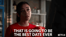 That Is Going To Be The Best Date Ever Aimee Garcia GIF - That Is Going To Be The Best Date Ever Aimee Garcia Ella Lopez GIFs
